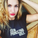 Tričko ©Jsem princezna! Vole. BASIC (černé) (originál)
