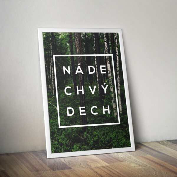 Plakát (obraz) Nádech výdech