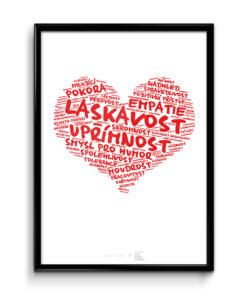 Číča v kleci | Plakát | Konec prokrastinace - Pozitivní Srdce | Petr Ludwing | Upřímnost | Laskavost | Plakát | Lepší Senior