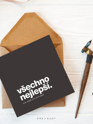 © Číča v kleci | Přání od asociála | Všechno nejlepší a tak