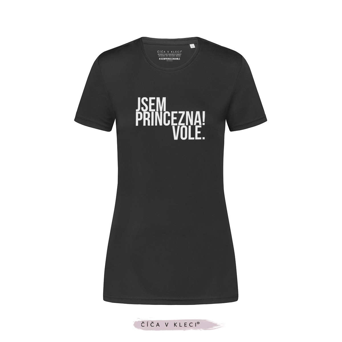 Damske Sportovni Triko C Jsem Princezna Vole Active Dry