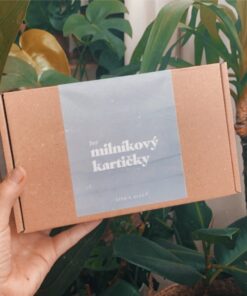 Číča v kleci | Milníkové kartičky jiné vtipné