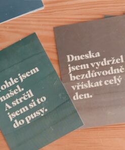 Číča v kleci | Milníkové kartičky jiné vtipné