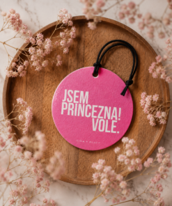 Vůně do auta ©Jsem princezna! Vole. (Růžová) Lesní plody