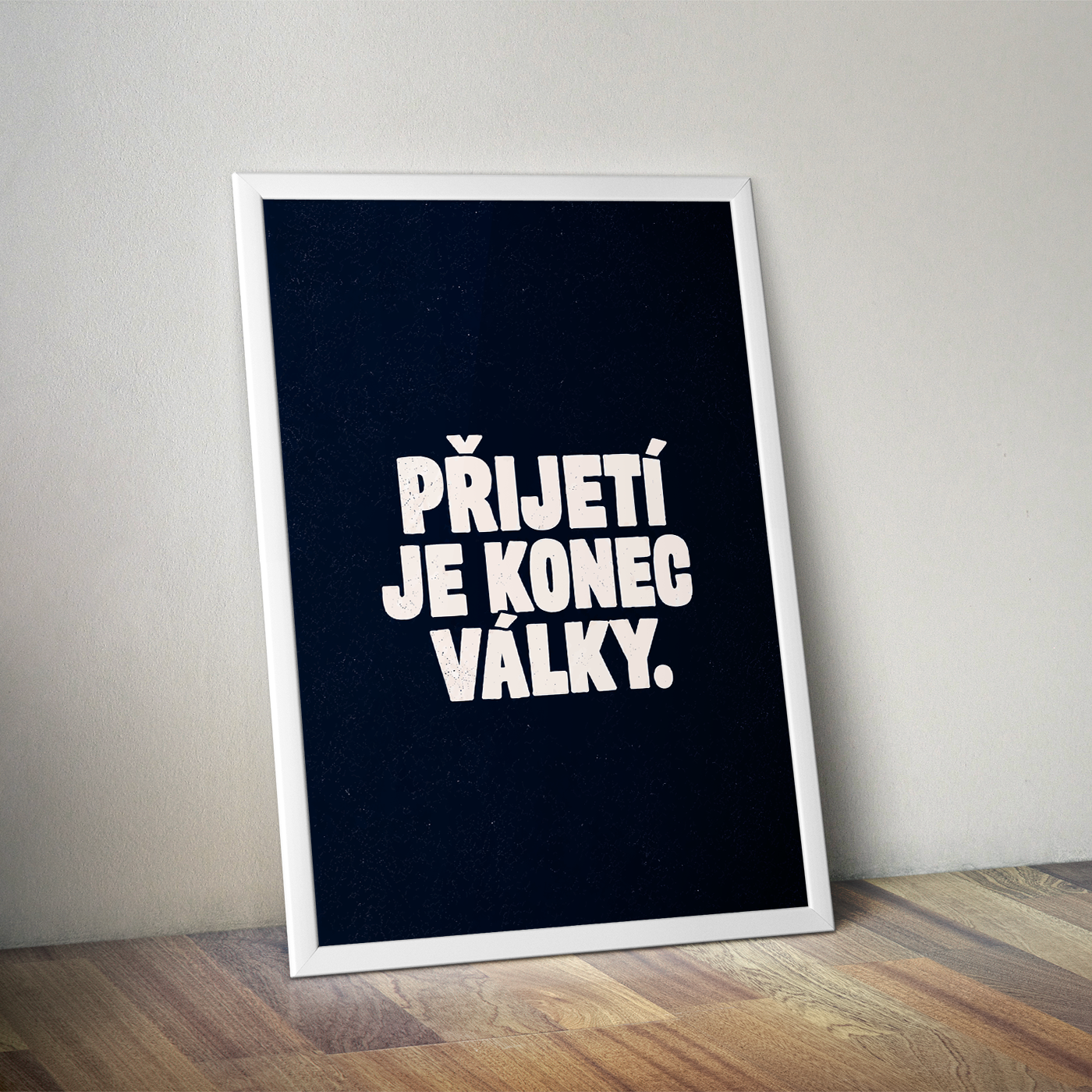 Plakát (obraz) Přijetí je konec války - Obrázek 2