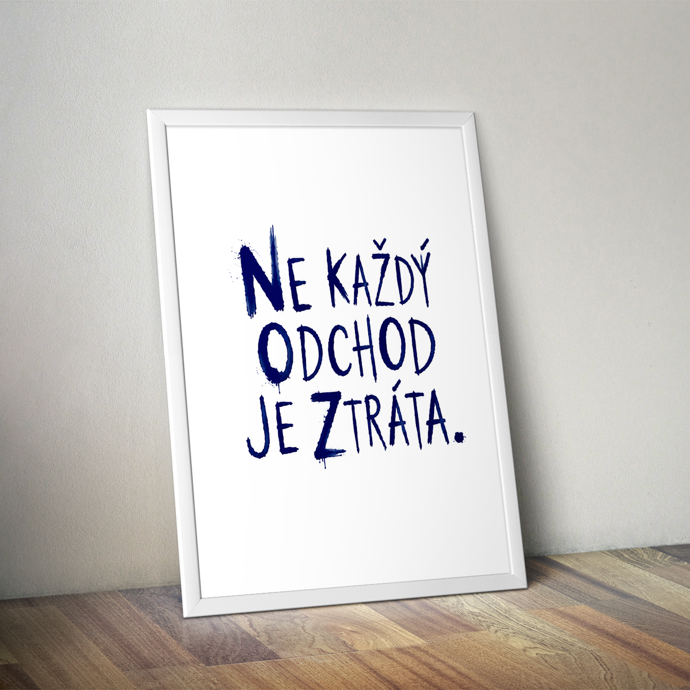 Plakát (obraz) Ne každý odchod je ztráta. - Obrázek 2