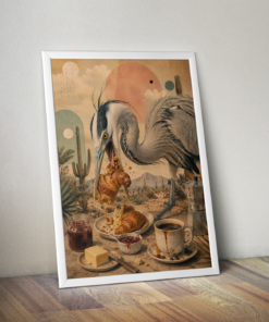 Alternative view of Plakát (obraz) Surreal VOLAVKA & CROISSANT