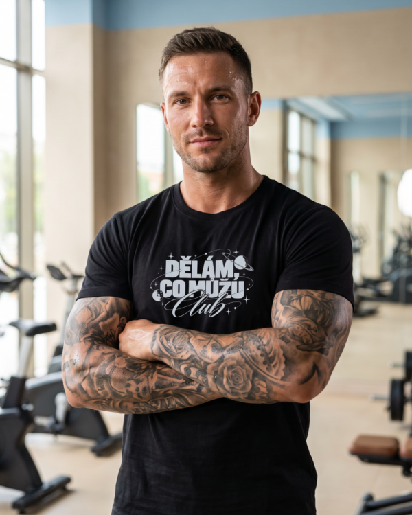 Prémiové pánské funkční sportovní tričko ActiveDry – Dělám, co můžu club