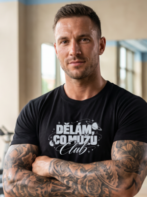 Prémiové pánské funkční sportovní tričko ActiveDry – Dělám, co můžu club